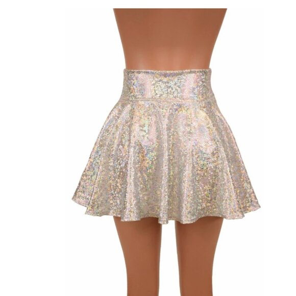 Coquetry clothing Skirt in metallic silver - Picture 10 of 12